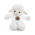 Custom Photo Festive Poinsettia Stuffed Animals with Tee